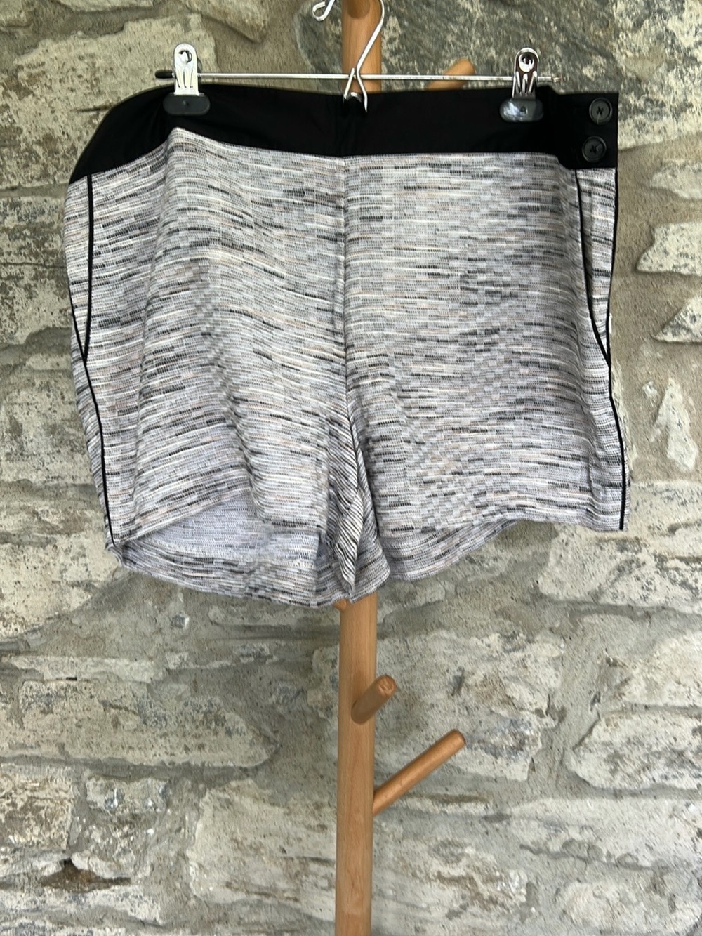 Weave look Shorts